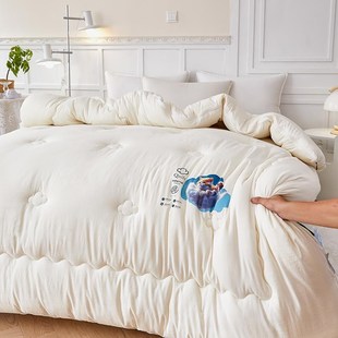 西域楼兰大豆被冬被加厚棉被有氧空气云朵被子母被春秋被保暖被芯