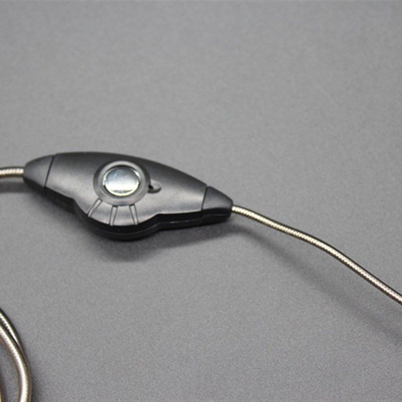 对讲机耳机 加粗铝箔线耳麦线 舒适耳挂 高音质白瓷喇叭通用型K头