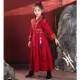 儿童花木兰服装 cos剑客演出服剑客霸气 国风武侠风女童飞鱼服古风
