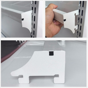 超市货架横梁杆方管包邮横杠挂钩黑白灰色配件附件展示副食品挂杆