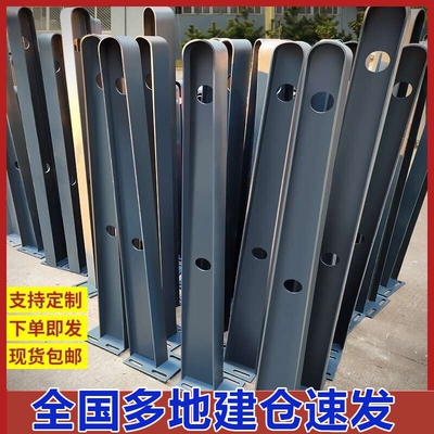 雨棚钢梁雨棚支架幕墙点式爪件牛腿挑梁雨棚钢结构支架