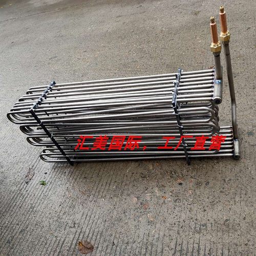 定制钛管分液换热器弯管盘管加工钛管蒸发器冷却管U型M蛇形管