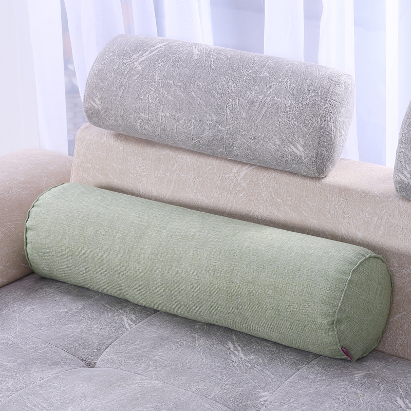 可拆洗床上睡觉抱枕护腰枕大号长款糖果枕头圆柱枕按摩店脚枕垫脚