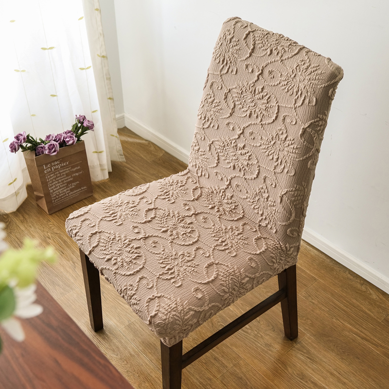 弹力地中海靠背椅椅垫装一体家用通用加厚酒店罩宴会