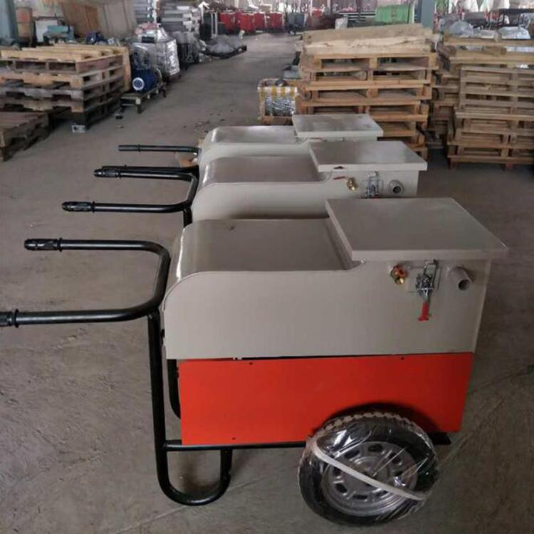 小型双轮混凝土真空智能吸水机建筑用水泥路面吸水车手推式吸水泵