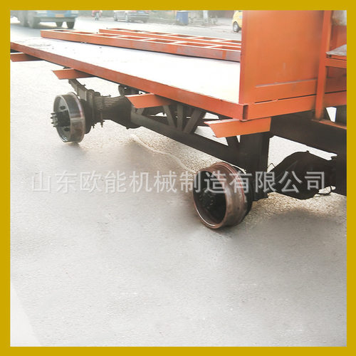 牵引按牵引转运平板车需载重钢厂平板拖车吨用运输平板拖车