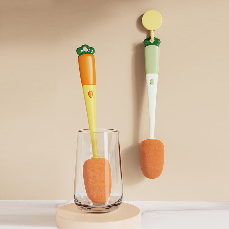 三合一杯刷水杯清洗神器长柄家用无死角洗杯子海绵刷子保温奶瓶刷,家庭/个人清洁工具,杯刷/瓶刷,淘宝优惠券,粉丝福利购,淘宝优惠卷