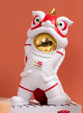 宇航员摆件酒柜客厅桌面太空人家居饰品玄关兔年新年乔迁新居礼物