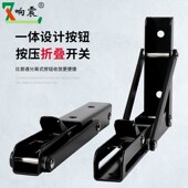 折叠支架不锈钢加厚三角可承重拆叠架子伸缩托架收缩杆墙上支撑架