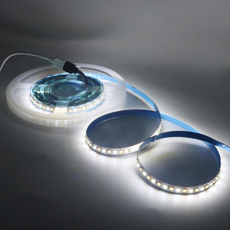 调光灯带12V/24V2835LED灯带高亮双色温LED化妆镜补光灯镜前灯