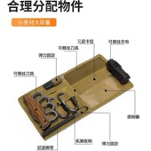 汽车遮阳板收纳多功能车载眼镜夹卡片夹战术收纳袋卡包车用内饰