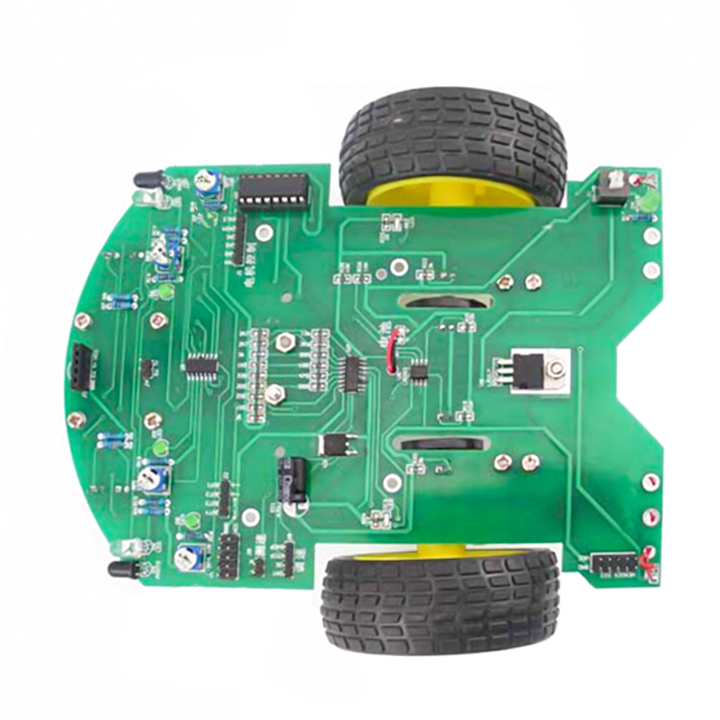 C51智能小车DIY电子套件单片机开发板遥控测距循迹避障TJ-56-79