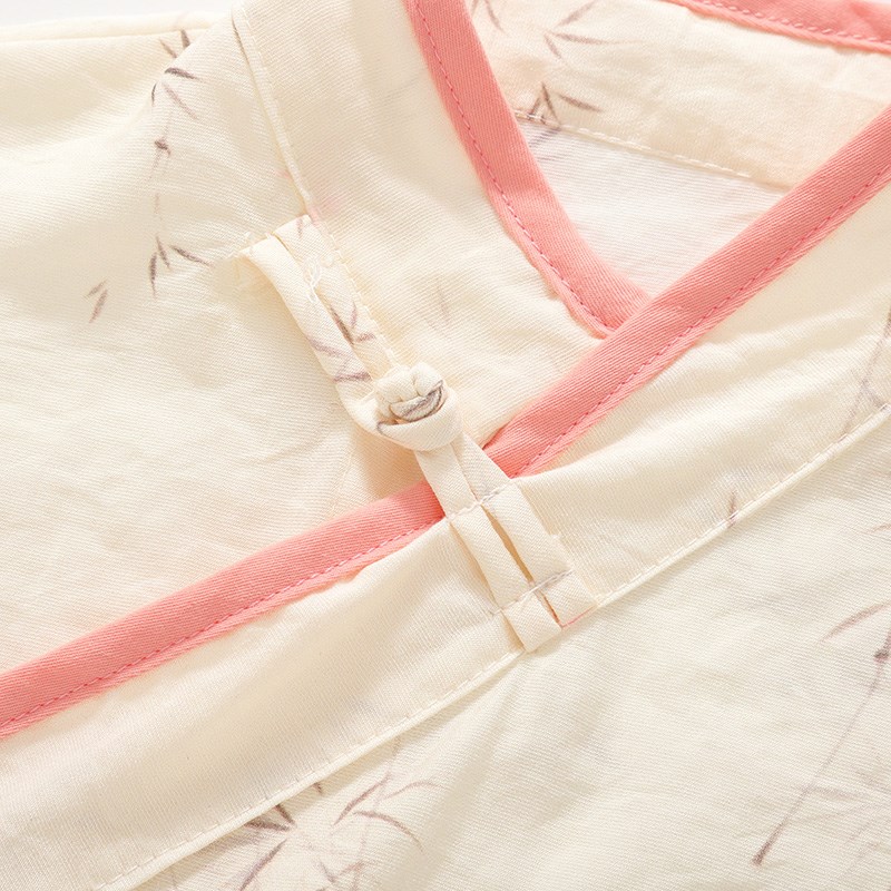 男童短袖汉服套装夏装小女童古风夏季新品宝宝T恤短裤中式两件套