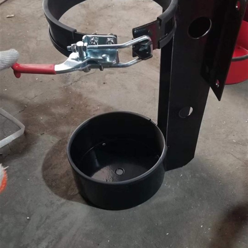 带板灭火器支架挂架8公斤 油罐车化工槽车挂车货车消防配件