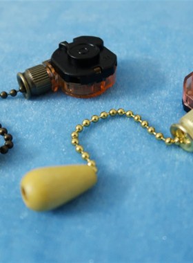 123L电扇灯吊风扇灯拉线拉绳开关三档调档调速分档开关餐厅扇配件