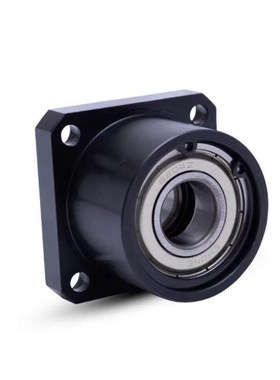 替代米思米BGSCB轴承座组件/无扣环双轴承座组件固定支撑座45发黑