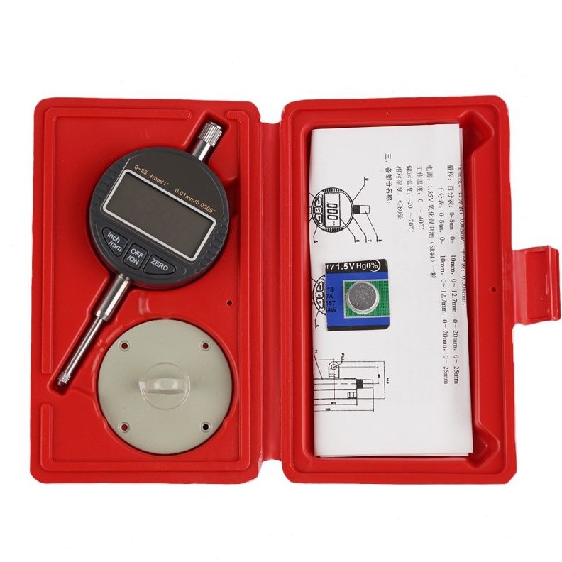 数显百分表头 厂家直批品质精度工业级电子量具0-12.7/25.4mm