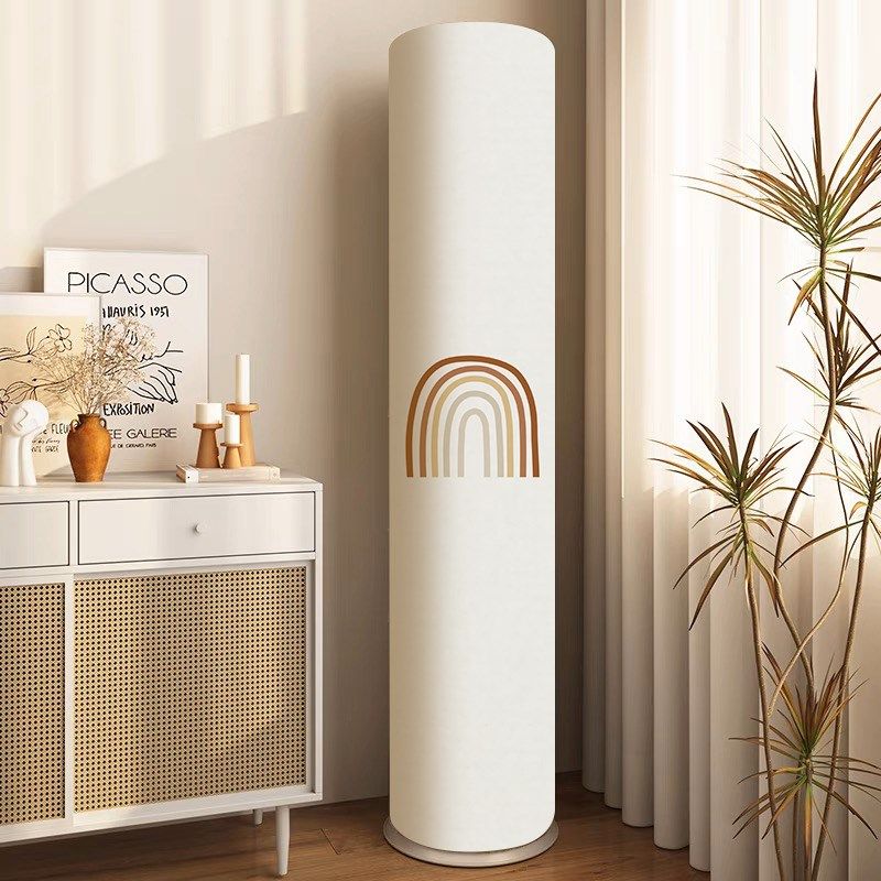 新中式空调防尘罩立式圆柱形通用柜机专用全包挡风空调套盖布