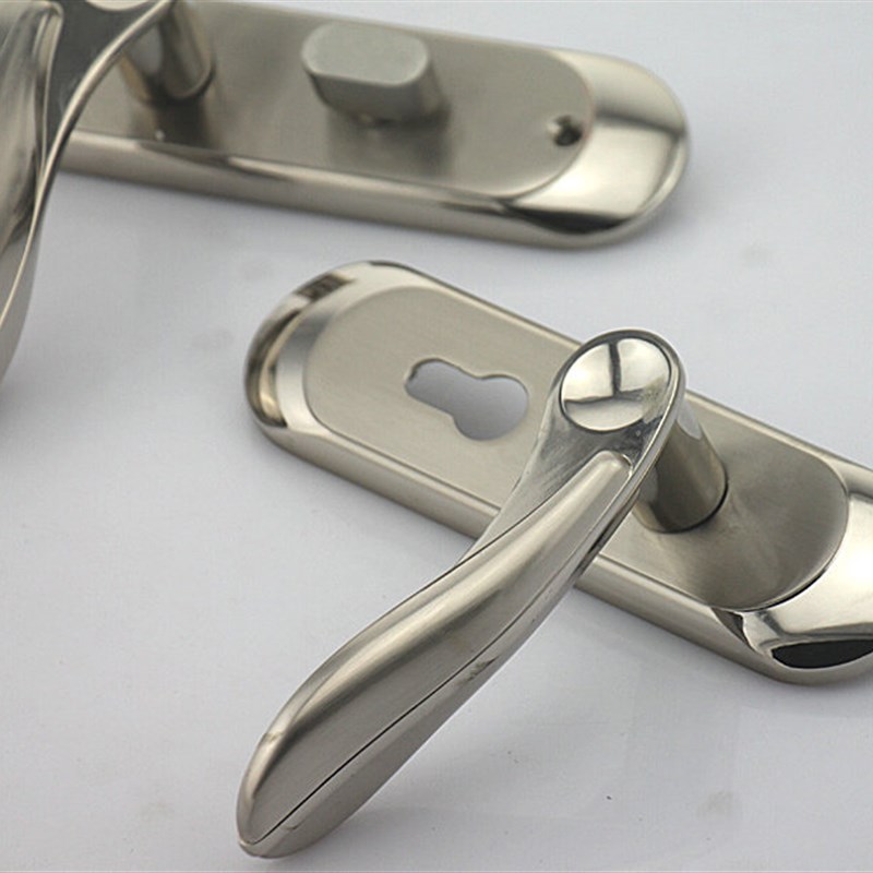 门锁室内 卧室 不锈钢单舌房门锁 木门单舌锁卫生间门锁执手锁锁