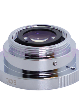 2倍光学增倍镜 焦距放大2x替代computar扩倍镜EX2C 工业镜头C接口