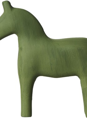 北欧风文艺木马摆件客厅装饰品轻奢高级感电视柜酒柜玄关桌面软装