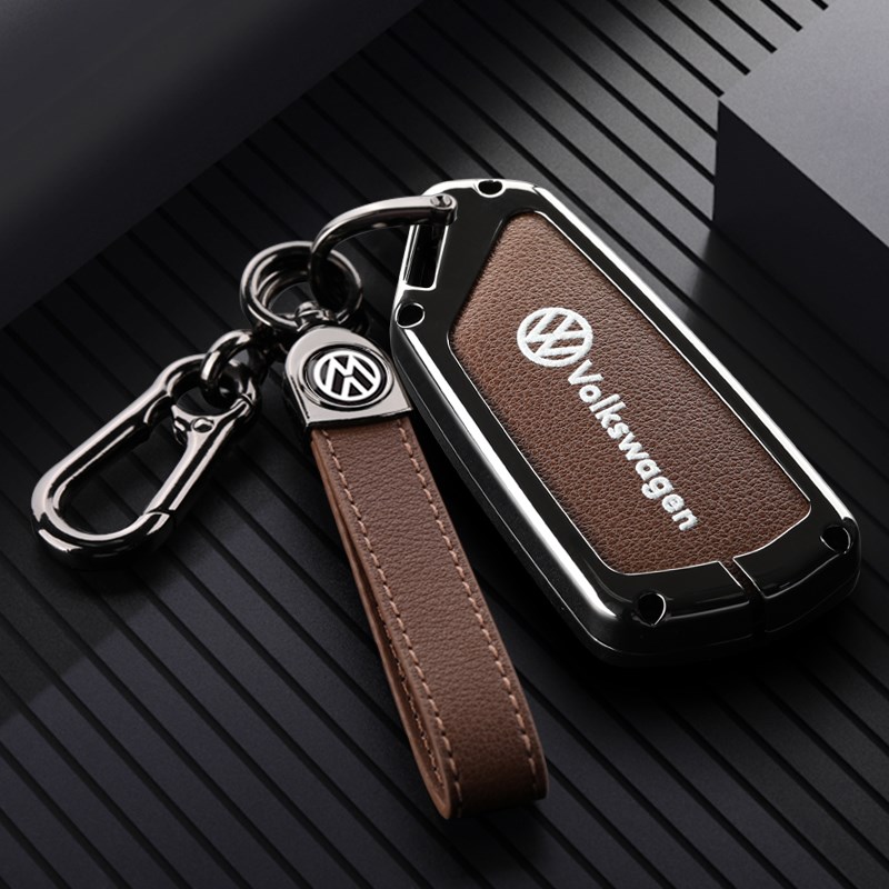 适用2023款一汽大众id4钥匙套crozz汽车id4x配件id3用品id6壳id6x