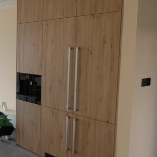 高柜拉篮拉手大怪物零食柜翻板床酒柜实心方形大把手黑金银枪灰色