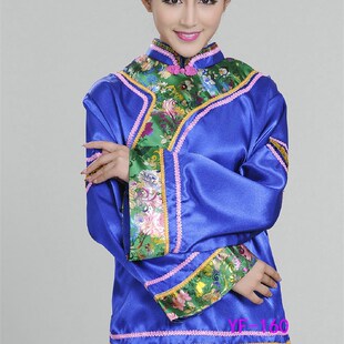 老太太演出服媒婆表演服开心阿奶丑婆婆舞台演出服老太太戏剧服装