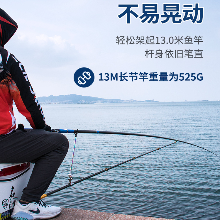 大物炮台支架碳素长杆巨物专用架竿超硬3米4米钓鱼箱台钓鱼炮竿架