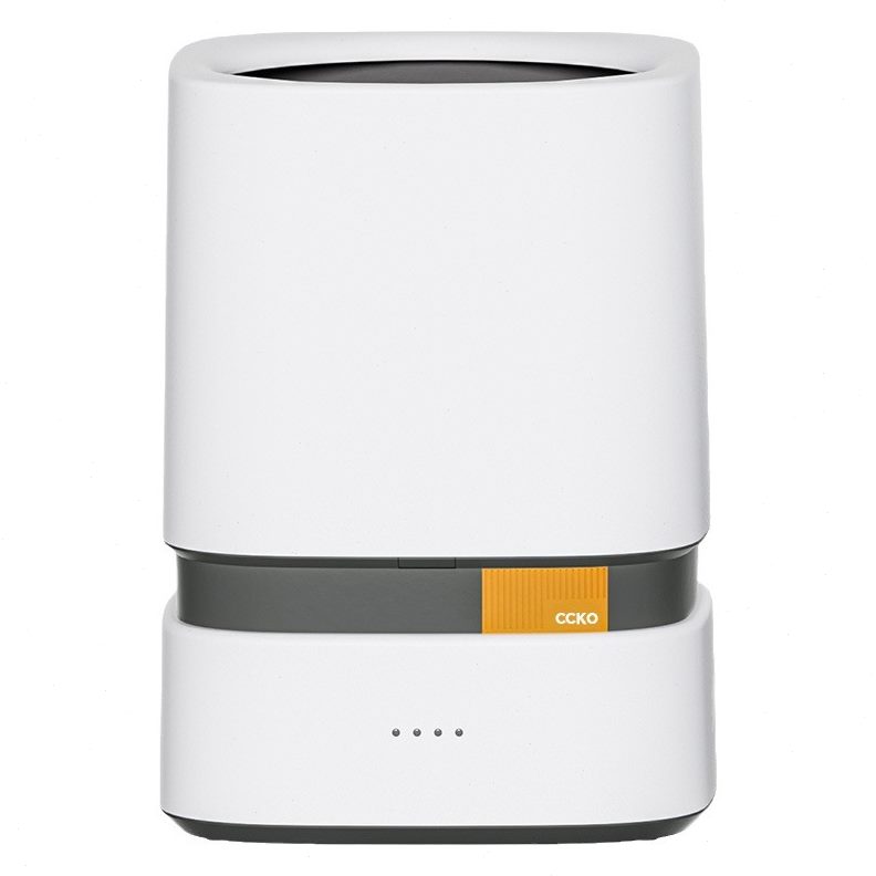 CCKO智能垃圾桶自动铺袋吸附家用客厅厨房卧室公室纸篓大容量