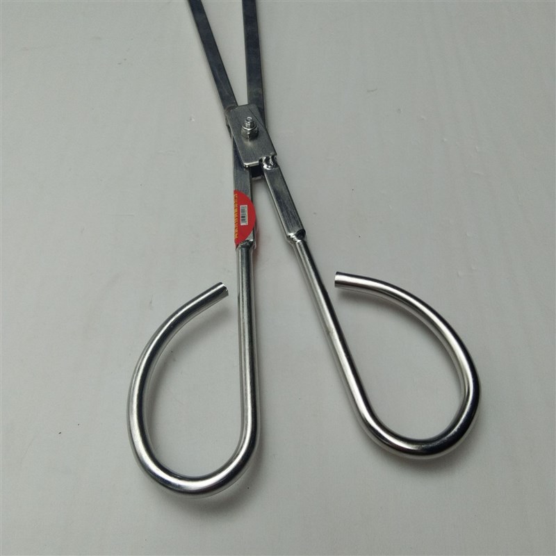 家用不锈钢火钳 煤夹蜂窝煤火钳 烧柴捡垃圾夹子