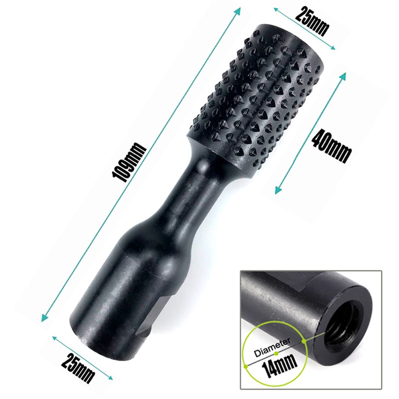 木工磨具直筒型角磨机打磨头装角磨机使用工具 圆柱磨头木工工具