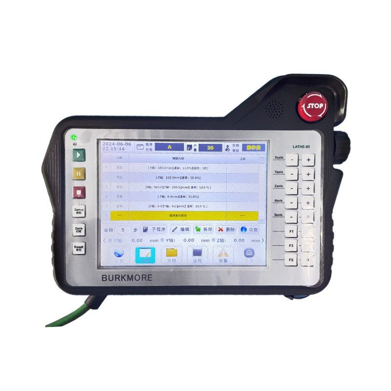 倍克摩尔总线机床桁架机械手运动控制系统多轴运动触控手持控制器