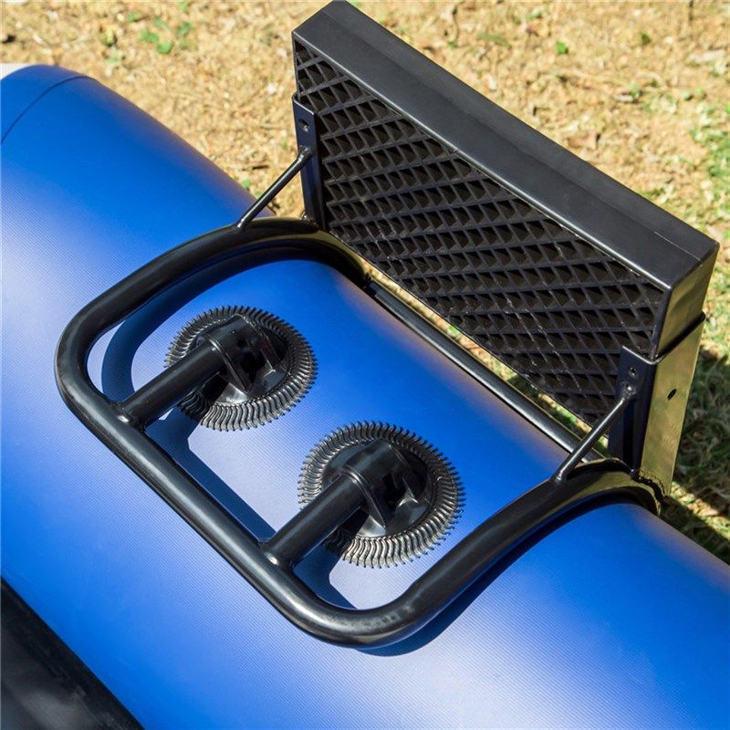 橡皮加厚4人加厚耐磨夹网+T55推进器游艇硬底皮划艇船舟包邮