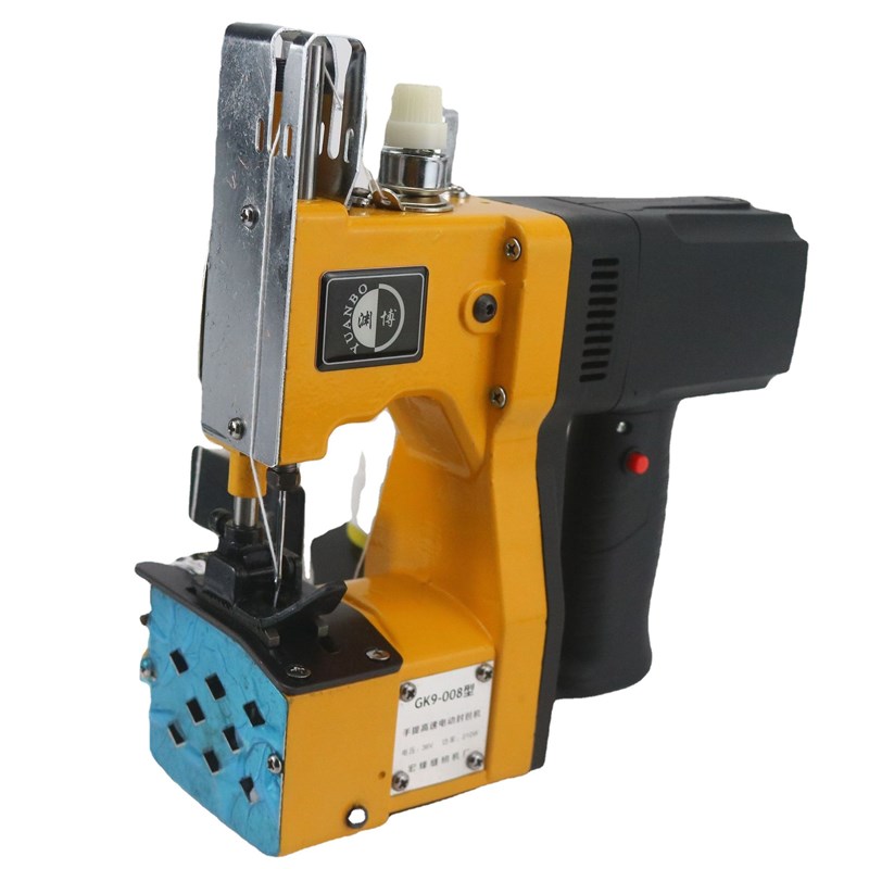 渊博gk9-008手提双线封包机便携式高速打包机编织袋封口机缝包机