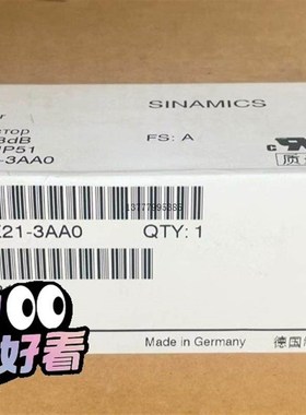 议价6SL3100-1BE21-3AA0