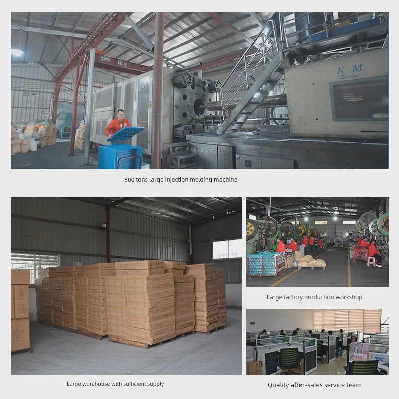 明威平板车仓库货物装卸物流静音小车四轮运输工具折叠拖车