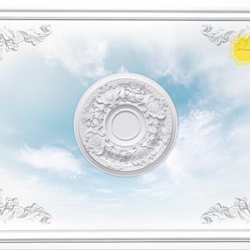 D吊顶天板壁纸画屋顶欧式客厅墙纸卧室棚顶d立体壁纸酒店浮雕,家装主材,定制壁画,淘宝优惠券,粉丝福利购,淘宝优惠卷