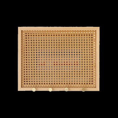 实木手工藤编电表箱盒藤编遮挡民宿改造新遮丑挂钩装饰