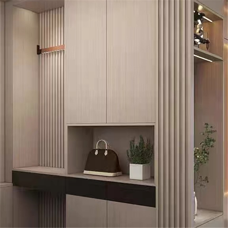 KD饰木纹木饰装饰定制实木贴皮墙板背景墙免漆木饰