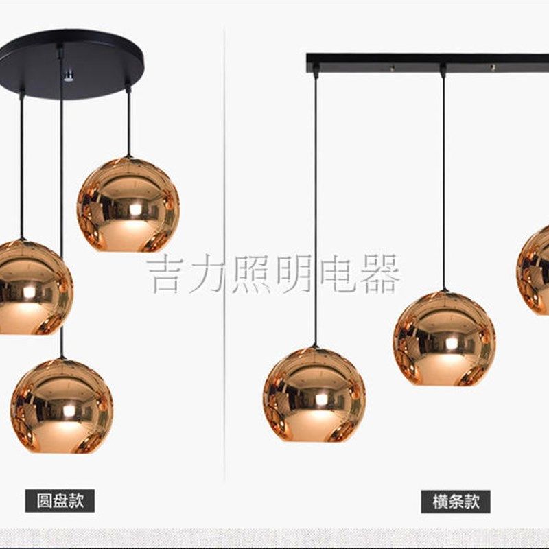 现代装饰设计酒吧台创意个性电镀圆球形金色泡泡玻璃吊灯,家装灯饰光源,餐厅吊灯,淘宝优惠券,粉丝福利购,淘宝优惠卷