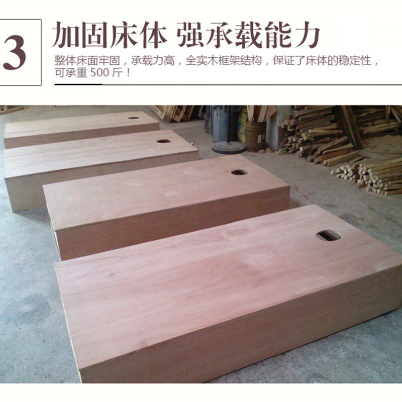 实木泰式按摩床加宽美容床中式皮布艺理疗推拿床床厂家带洞