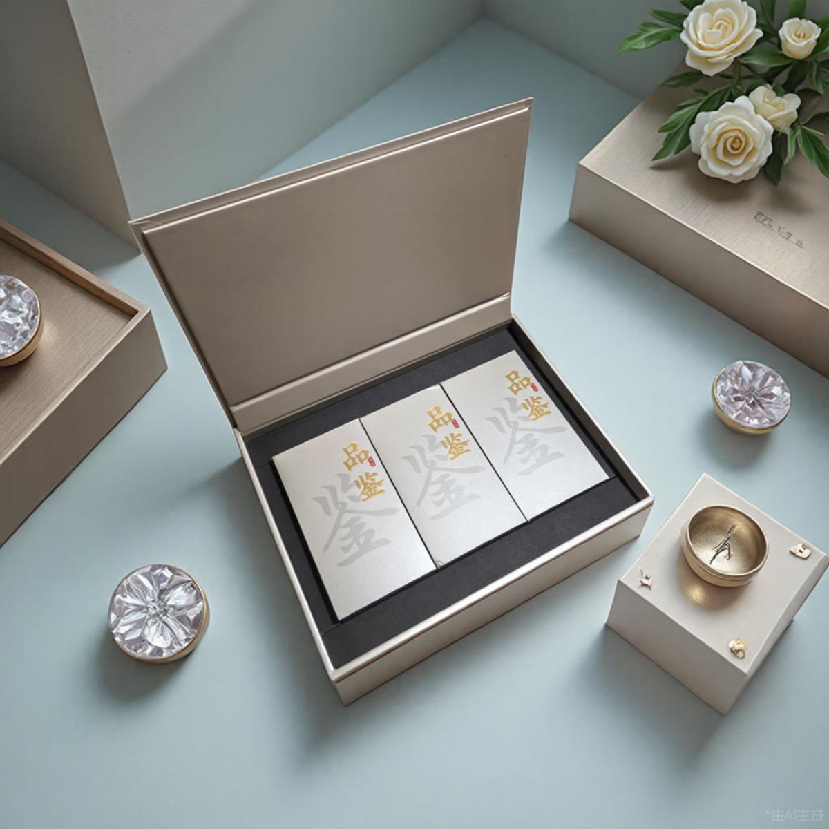 2025年新款茶叶礼盒宽版高级烫金品鉴老枞6泡商务送客户企业定制