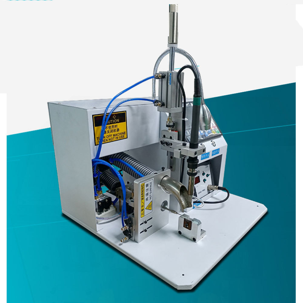 厂家气动USB数据线焊接机脚踏式电容脚焊锡机pcb智能半自动焊锡机