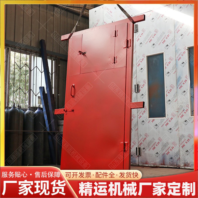 防火栅栏门1800*2000井下巷道安全用门水泵房弧形防火栅栏两用门