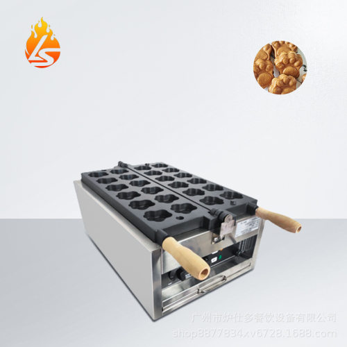 商用电热猫爪烧机华夫饼机网红小吃爆款爆浆小猫掌小熊掌烧华夫炉