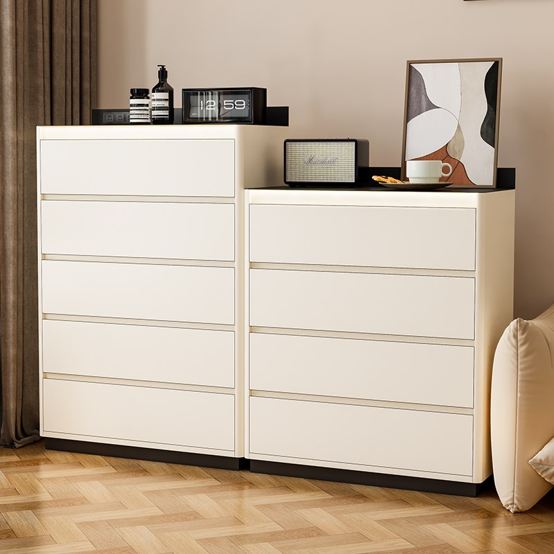 钢制五斗柜铁艺客厅卧室收纳柜子储物柜现代简约玄关抽屉柜床尾柜