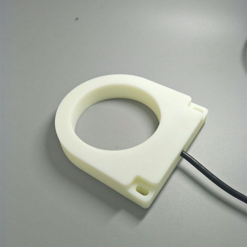 超大号环形接近开关传感器孔径60MM可检测铁钉铁针钮扣直流3线