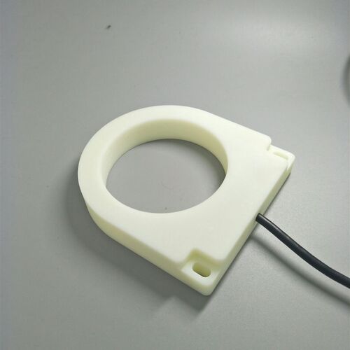 超大号环形接近开关传感器孔径60MM可检测铁钉铁针钮扣直流3线