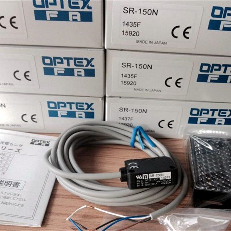全新原装日本OPTEX镜片反射光电传感器SR-150N